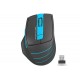 Mouse fara fir Wireless 2,4 GHz, albastru